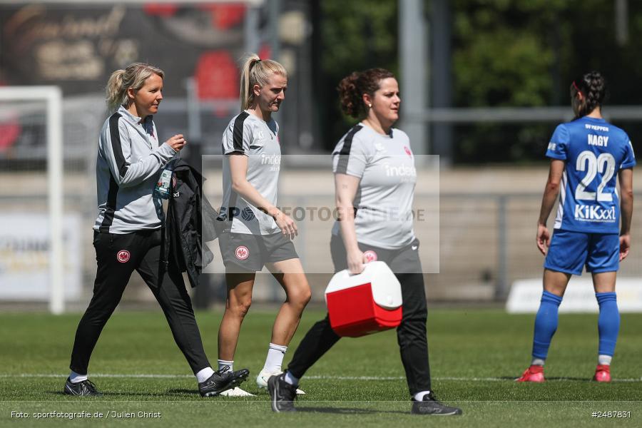sport, action, Stadion am Brentanobad, SVM, SV Meppen 1912 e. V., SGE, Fussball, Frankfurt, Eintracht Frankfurt II, DFB, 25. Spieltag, 2. Frauen-Bundesliga, 11.05.2025 - Bild-ID: 2487831