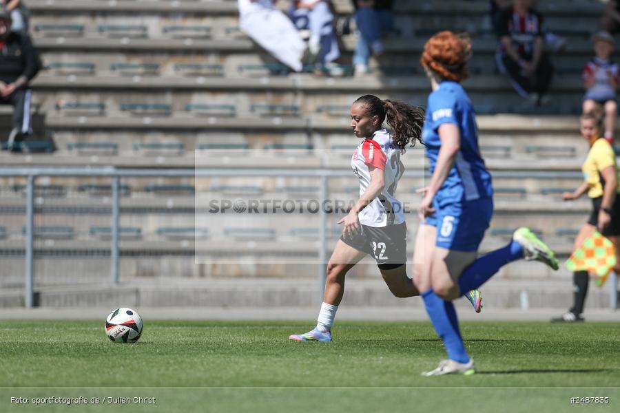 sport, action, Stadion am Brentanobad, SVM, SV Meppen 1912 e. V., SGE, Fussball, Frankfurt, Eintracht Frankfurt II, DFB, 25. Spieltag, 2. Frauen-Bundesliga, 11.05.2025 - Bild-ID: 2487835 sport, action, Stadion am Brentanobad, SVM, SV Meppen 1912 e. V., SGE, Fussball, Frankfurt, Eintracht Frankfurt II, DFB, 25. Spieltag, 2. Frauen-Bundesliga, 11.05.2025 - Bild-ID: 2487835