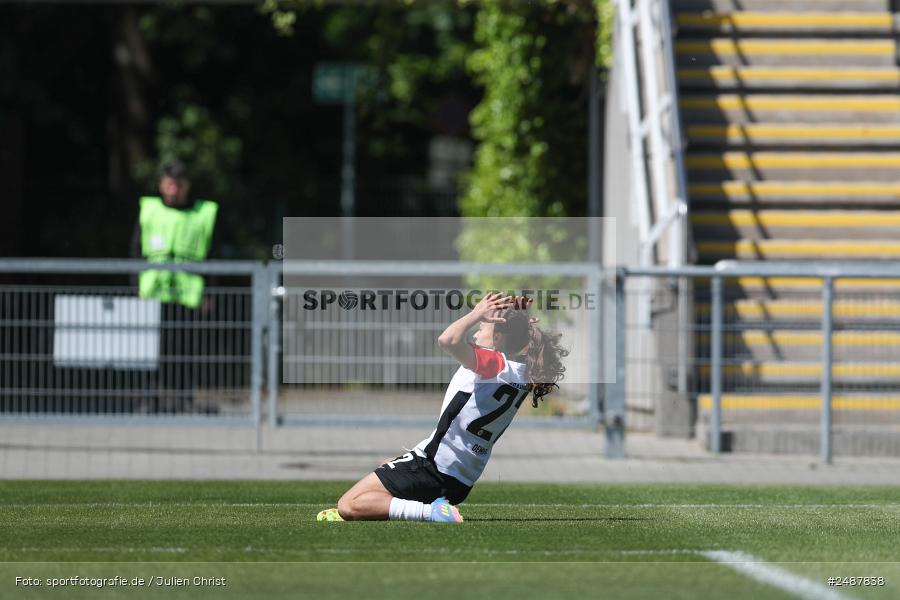 sport, action, Stadion am Brentanobad, SVM, SV Meppen 1912 e. V., SGE, Fussball, Frankfurt, Eintracht Frankfurt II, DFB, 25. Spieltag, 2. Frauen-Bundesliga, 11.05.2025 - Bild-ID: 2487838