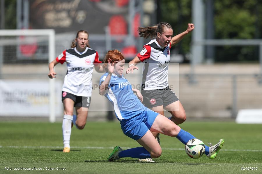 sport, action, Stadion am Brentanobad, SVM, SV Meppen 1912 e. V., SGE, Fussball, Frankfurt, Eintracht Frankfurt II, DFB, 25. Spieltag, 2. Frauen-Bundesliga, 11.05.2025 - Bild-ID: 2487845 sport, action, Stadion am Brentanobad, SVM, SV Meppen 1912 e. V., SGE, Fussball, Frankfurt, Eintracht Frankfurt II, DFB, 25. Spieltag, 2. Frauen-Bundesliga, 11.05.2025 - Bild-ID: 2487845