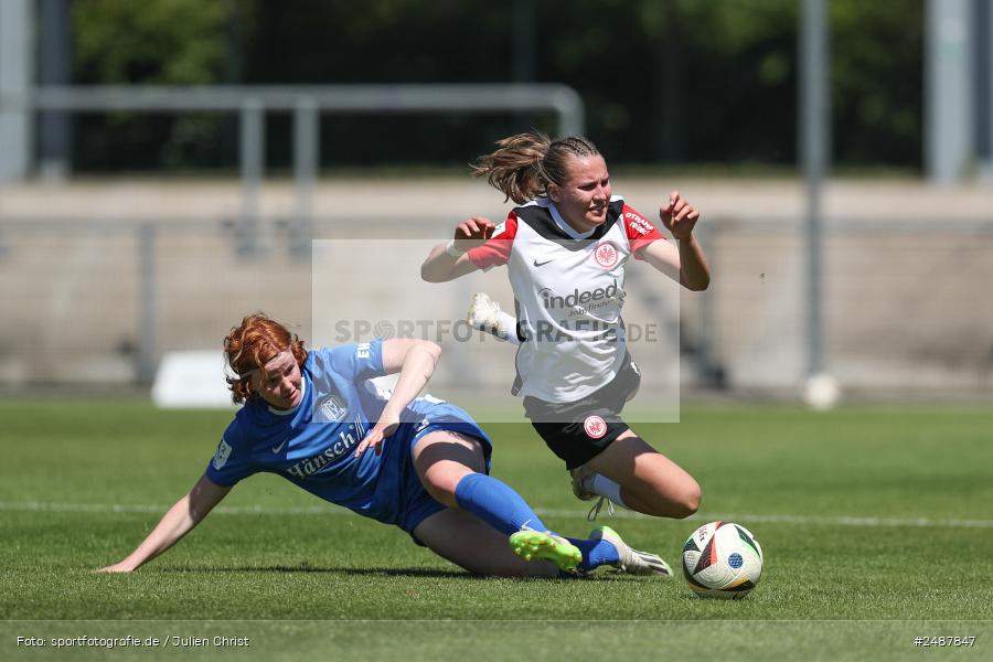 sport, action, Stadion am Brentanobad, SVM, SV Meppen 1912 e. V., SGE, Fussball, Frankfurt, Eintracht Frankfurt II, DFB, 25. Spieltag, 2. Frauen-Bundesliga, 11.05.2025 - Bild-ID: 2487847 sport, action, Stadion am Brentanobad, SVM, SV Meppen 1912 e. V., SGE, Fussball, Frankfurt, Eintracht Frankfurt II, DFB, 25. Spieltag, 2. Frauen-Bundesliga, 11.05.2025 - Bild-ID: 2487847