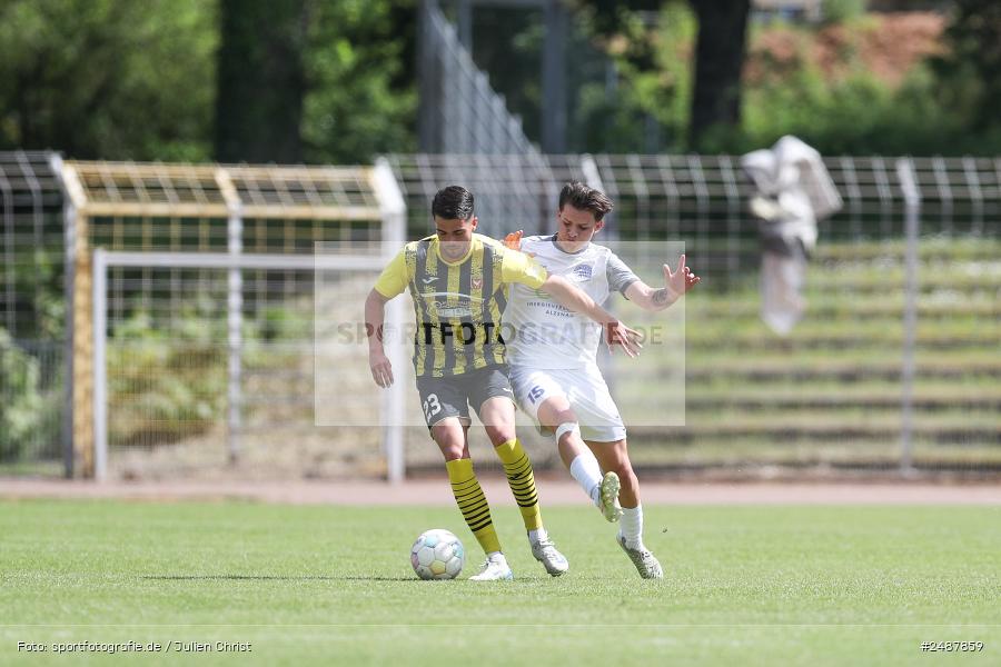 sport, action, SCH, SC 1960 Hanau, RP Wilhelmsbad, Hessenliga, Hanau, HFV, Fussball, FCB, FC Bayern Alzenau, 35. Spieltag, 11.05.2025 - Bild-ID: 2487859