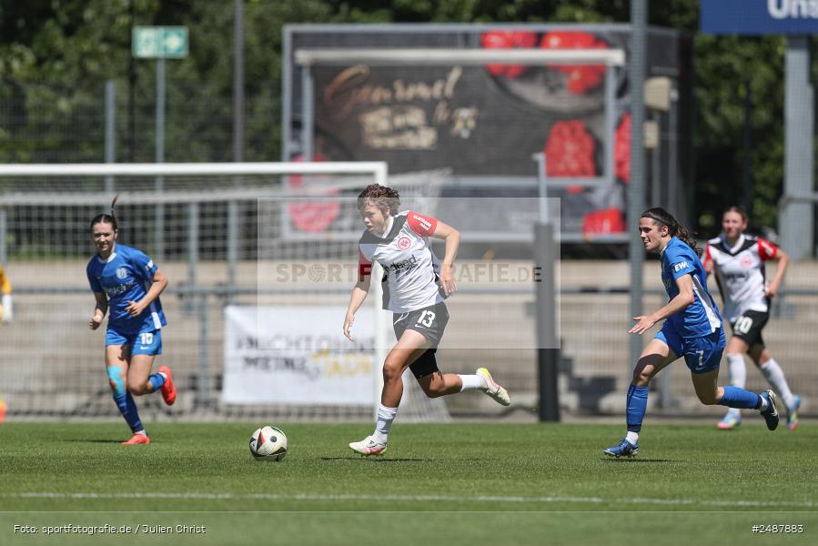 sport, action, Stadion am Brentanobad, SVM, SV Meppen 1912 e. V., SGE, Fussball, Frankfurt, Eintracht Frankfurt II, DFB, 25. Spieltag, 2. Frauen-Bundesliga, 11.05.2025 - Bild-ID: 2487883 sport, action, Stadion am Brentanobad, SVM, SV Meppen 1912 e. V., SGE, Fussball, Frankfurt, Eintracht Frankfurt II, DFB, 25. Spieltag, 2. Frauen-Bundesliga, 11.05.2025 - Bild-ID: 2487883