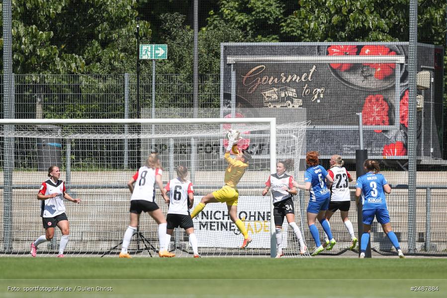 sport, action, Stadion am Brentanobad, SVM, SV Meppen 1912 e. V., SGE, Fussball, Frankfurt, Eintracht Frankfurt II, DFB, 25. Spieltag, 2. Frauen-Bundesliga, 11.05.2025 - Bild-ID: 2487884