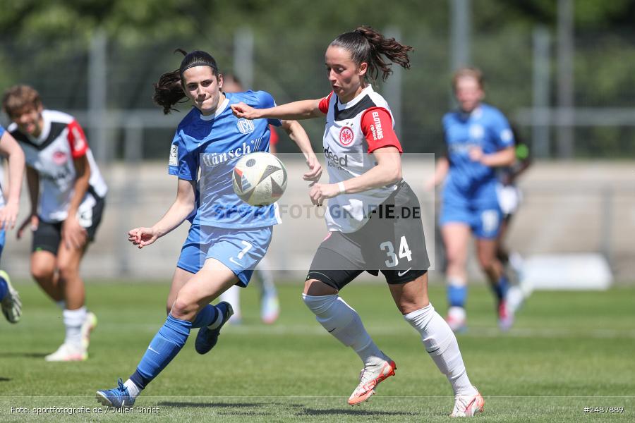 sport, action, Stadion am Brentanobad, SVM, SV Meppen 1912 e. V., SGE, Fussball, Frankfurt, Eintracht Frankfurt II, DFB, 25. Spieltag, 2. Frauen-Bundesliga, 11.05.2025 - Bild-ID: 2487889 sport, action, Stadion am Brentanobad, SVM, SV Meppen 1912 e. V., SGE, Fussball, Frankfurt, Eintracht Frankfurt II, DFB, 25. Spieltag, 2. Frauen-Bundesliga, 11.05.2025 - Bild-ID: 2487889