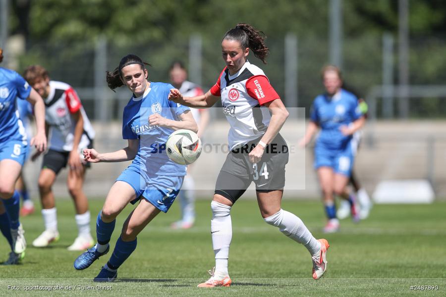 sport, action, Stadion am Brentanobad, SVM, SV Meppen 1912 e. V., SGE, Fussball, Frankfurt, Eintracht Frankfurt II, DFB, 25. Spieltag, 2. Frauen-Bundesliga, 11.05.2025 - Bild-ID: 2487890 sport, action, Stadion am Brentanobad, SVM, SV Meppen 1912 e. V., SGE, Fussball, Frankfurt, Eintracht Frankfurt II, DFB, 25. Spieltag, 2. Frauen-Bundesliga, 11.05.2025 - Bild-ID: 2487890