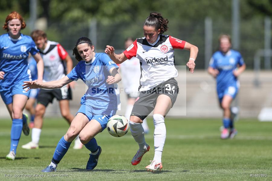 sport, action, Stadion am Brentanobad, SVM, SV Meppen 1912 e. V., SGE, Fussball, Frankfurt, Eintracht Frankfurt II, DFB, 25. Spieltag, 2. Frauen-Bundesliga, 11.05.2025 - Bild-ID: 2487892 sport, action, Stadion am Brentanobad, SVM, SV Meppen 1912 e. V., SGE, Fussball, Frankfurt, Eintracht Frankfurt II, DFB, 25. Spieltag, 2. Frauen-Bundesliga, 11.05.2025 - Bild-ID: 2487892