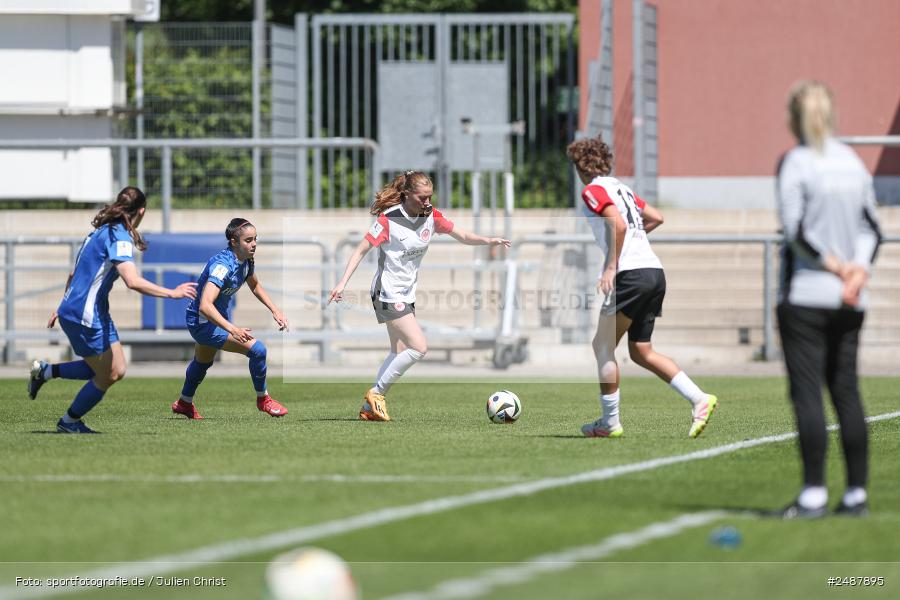 sport, action, Stadion am Brentanobad, SVM, SV Meppen 1912 e. V., SGE, Fussball, Frankfurt, Eintracht Frankfurt II, DFB, 25. Spieltag, 2. Frauen-Bundesliga, 11.05.2025 - Bild-ID: 2487895 sport, action, Stadion am Brentanobad, SVM, SV Meppen 1912 e. V., SGE, Fussball, Frankfurt, Eintracht Frankfurt II, DFB, 25. Spieltag, 2. Frauen-Bundesliga, 11.05.2025 - Bild-ID: 2487895