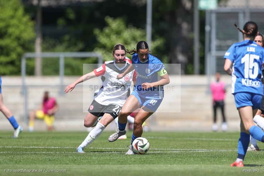 sport, action, Stadion am Brentanobad, SVM, SV Meppen 1912 e. V., SGE, Fussball, Frankfurt, Eintracht Frankfurt II, DFB, 25. Spieltag, 2. Frauen-Bundesliga, 11.05.2025 - Bild-ID: 2487896 sport, action, Stadion am Brentanobad, SVM, SV Meppen 1912 e. V., SGE, Fussball, Frankfurt, Eintracht Frankfurt II, DFB, 25. Spieltag, 2. Frauen-Bundesliga, 11.05.2025 - Bild-ID: 2487896