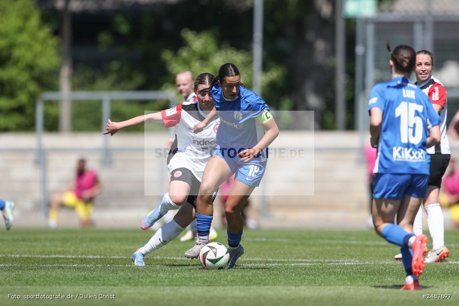 sport, action, Stadion am Brentanobad, SVM, SV Meppen 1912 e. V., SGE, Fussball, Frankfurt, Eintracht Frankfurt II, DFB, 25. Spieltag, 2. Frauen-Bundesliga, 11.05.2025 - Bild-ID: 2487897 sport, action, Stadion am Brentanobad, SVM, SV Meppen 1912 e. V., SGE, Fussball, Frankfurt, Eintracht Frankfurt II, DFB, 25. Spieltag, 2. Frauen-Bundesliga, 11.05.2025 - Bild-ID: 2487897