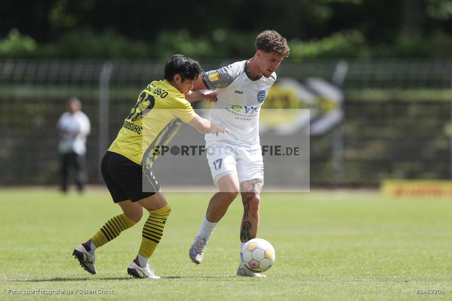 sport, action, SCH, SC 1960 Hanau, RP Wilhelmsbad, Hessenliga, Hanau, HFV, Fussball, FCB, FC Bayern Alzenau, 35. Spieltag, 11.05.2025 - Bild-ID: 2487906