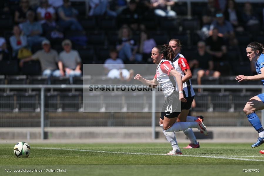 sport, action, Stadion am Brentanobad, SVM, SV Meppen 1912 e. V., SGE, Fussball, Frankfurt, Eintracht Frankfurt II, DFB, 25. Spieltag, 2. Frauen-Bundesliga, 11.05.2025 - Bild-ID: 2487938 sport, action, Stadion am Brentanobad, SVM, SV Meppen 1912 e. V., SGE, Fussball, Frankfurt, Eintracht Frankfurt II, DFB, 25. Spieltag, 2. Frauen-Bundesliga, 11.05.2025 - Bild-ID: 2487938