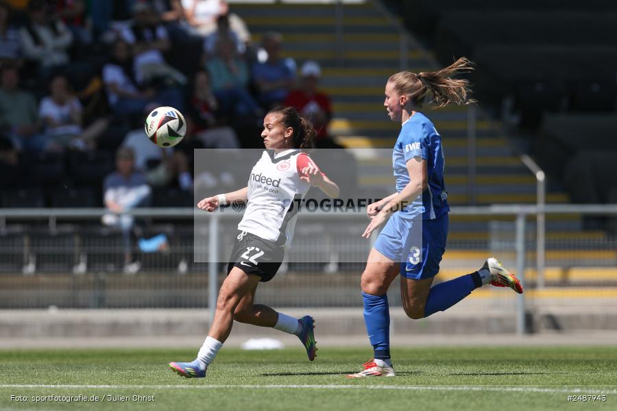 sport, action, Stadion am Brentanobad, SVM, SV Meppen 1912 e. V., SGE, Fussball, Frankfurt, Eintracht Frankfurt II, DFB, 25. Spieltag, 2. Frauen-Bundesliga, 11.05.2025 - Bild-ID: 2487943 sport, action, Stadion am Brentanobad, SVM, SV Meppen 1912 e. V., SGE, Fussball, Frankfurt, Eintracht Frankfurt II, DFB, 25. Spieltag, 2. Frauen-Bundesliga, 11.05.2025 - Bild-ID: 2487943