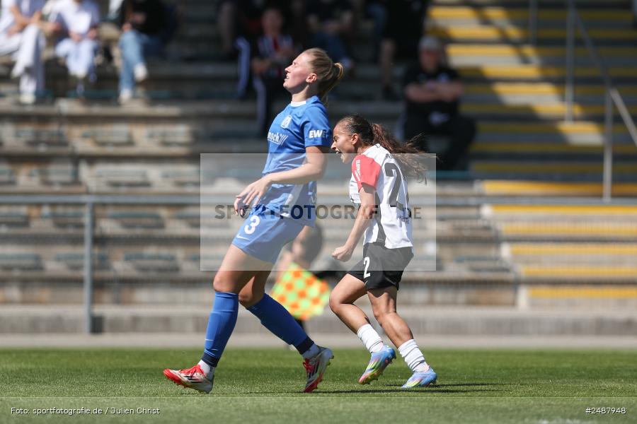sport, action, Stadion am Brentanobad, SVM, SV Meppen 1912 e. V., SGE, Fussball, Frankfurt, Eintracht Frankfurt II, DFB, 25. Spieltag, 2. Frauen-Bundesliga, 11.05.2025 - Bild-ID: 2487948