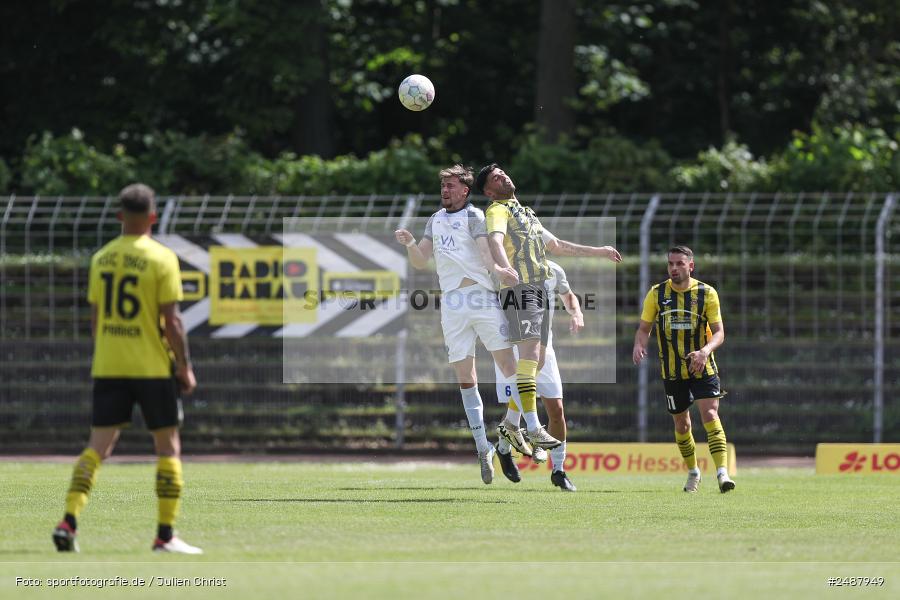 sport, action, SCH, SC 1960 Hanau, RP Wilhelmsbad, Hessenliga, Hanau, HFV, Fussball, FCB, FC Bayern Alzenau, 35. Spieltag, 11.05.2025 - Bild-ID: 2487949