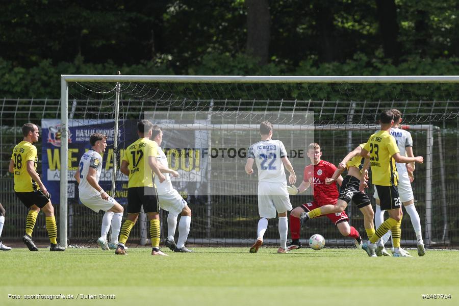 sport, action, SCH, SC 1960 Hanau, RP Wilhelmsbad, Hessenliga, Hanau, HFV, Fussball, FCB, FC Bayern Alzenau, 35. Spieltag, 11.05.2025 - Bild-ID: 2487964
