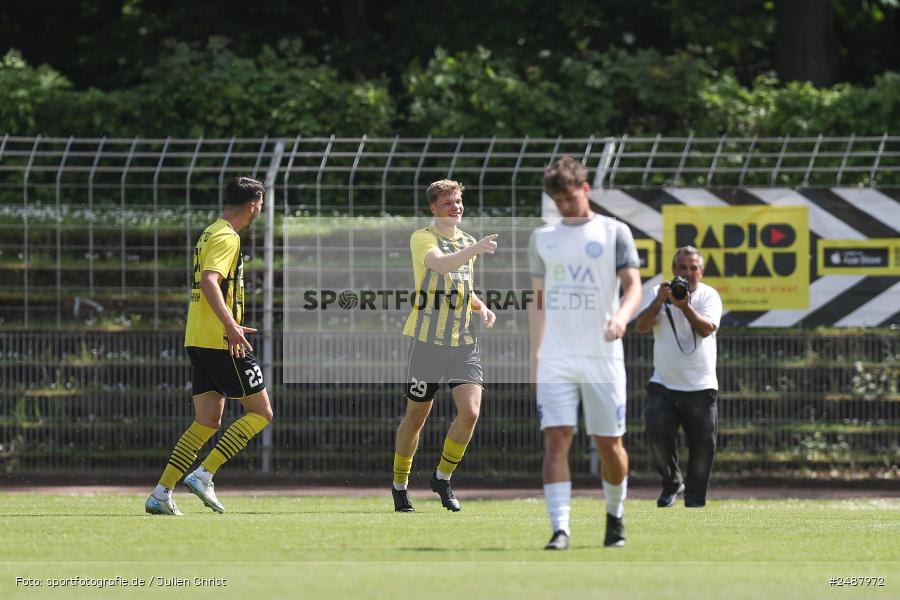 sport, action, SCH, SC 1960 Hanau, RP Wilhelmsbad, Hessenliga, Hanau, HFV, Fussball, FCB, FC Bayern Alzenau, 35. Spieltag, 11.05.2025 - Bild-ID: 2487972
