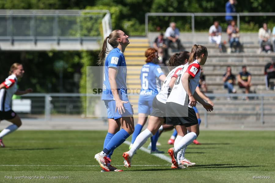 sport, action, Stadion am Brentanobad, SVM, SV Meppen 1912 e. V., SGE, Fussball, Frankfurt, Eintracht Frankfurt II, DFB, 25. Spieltag, 2. Frauen-Bundesliga, 11.05.2025 - Bild-ID: 2487990