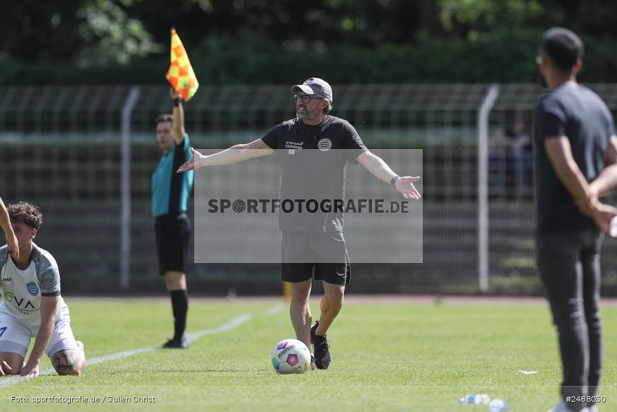 sport, action, SCH, SC 1960 Hanau, RP Wilhelmsbad, Hessenliga, Hanau, HFV, Fussball, FCB, FC Bayern Alzenau, 35. Spieltag, 11.05.2025 - Bild-ID: 2488030