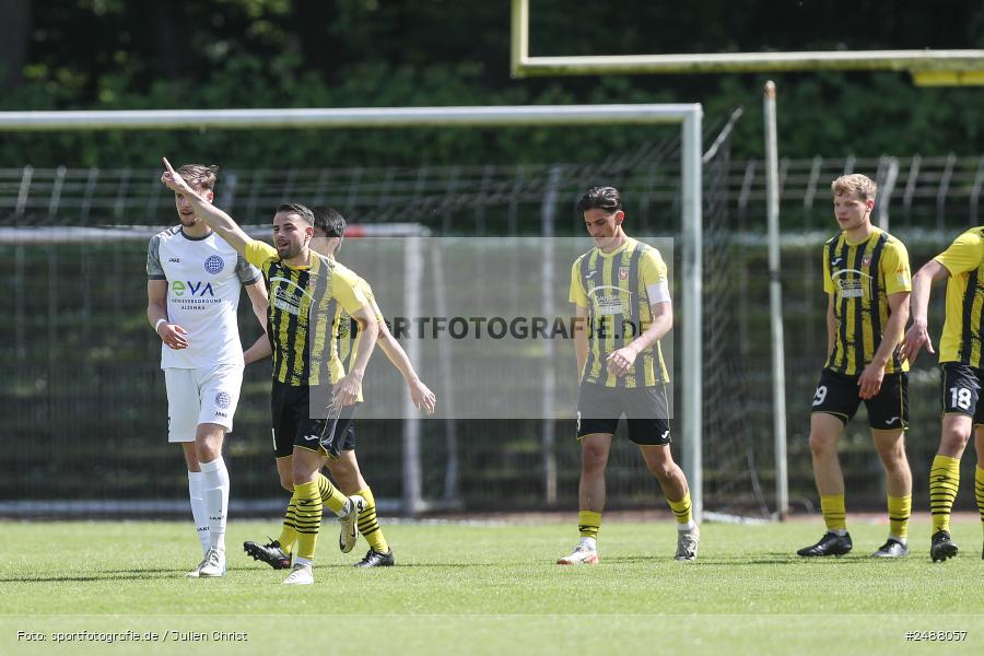 sport, action, SCH, SC 1960 Hanau, RP Wilhelmsbad, Hessenliga, Hanau, HFV, Fussball, FCB, FC Bayern Alzenau, 35. Spieltag, 11.05.2025 - Bild-ID: 2488057 sport, action, SCH, SC 1960 Hanau, RP Wilhelmsbad, Hessenliga, Hanau, HFV, Fussball, FCB, FC Bayern Alzenau, 35. Spieltag, 11.05.2025 - Bild-ID: 2488057