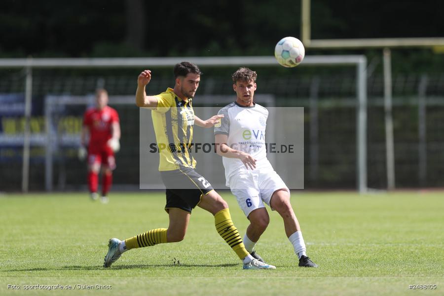 sport, action, SCH, SC 1960 Hanau, RP Wilhelmsbad, Hessenliga, Hanau, HFV, Fussball, FCB, FC Bayern Alzenau, 35. Spieltag, 11.05.2025 - Bild-ID: 2488105 sport, action, SCH, SC 1960 Hanau, RP Wilhelmsbad, Hessenliga, Hanau, HFV, Fussball, FCB, FC Bayern Alzenau, 35. Spieltag, 11.05.2025 - Bild-ID: 2488105