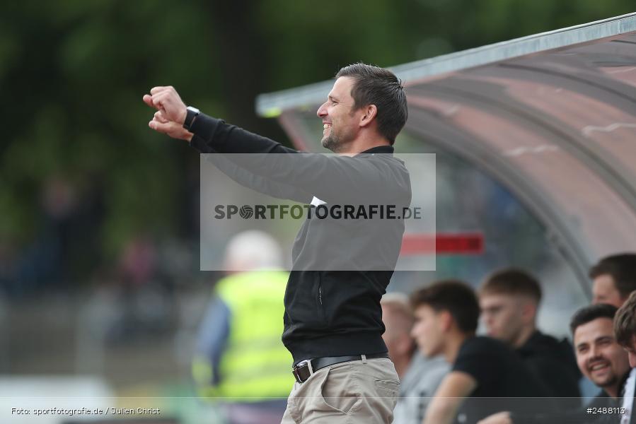 Sachs Stadion, Schweinfurt, 16.05.2025, sport, action, Fussball, BFV, Regionalliga Bayern, 34. Spieltag, FCA, FCS, FC Augsburg II, 1. FC Schweinfurt 1905 - Bild-ID: 2488113