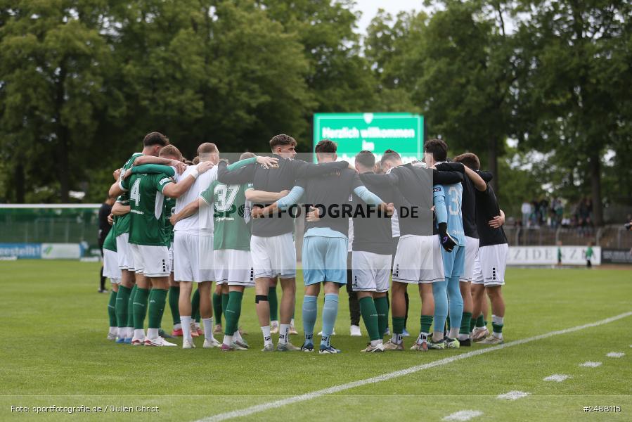 Sachs Stadion, Schweinfurt, 16.05.2025, sport, action, Fussball, BFV, Regionalliga Bayern, 34. Spieltag, FCA, FCS, FC Augsburg II, 1. FC Schweinfurt 1905 - Bild-ID: 2488115 Sachs Stadion, Schweinfurt, 16.05.2025, sport, action, Fussball, BFV, Regionalliga Bayern, 34. Spieltag, FCA, FCS, FC Augsburg II, 1. FC Schweinfurt 1905 - Bild-ID: 2488115