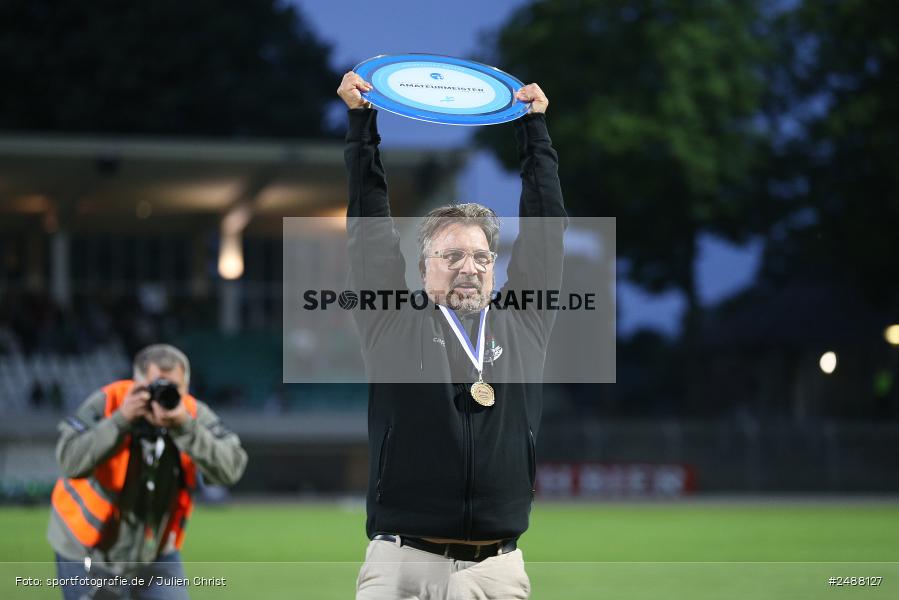 Sachs Stadion, Schweinfurt, 16.05.2025, sport, action, Fussball, BFV, Regionalliga Bayern, 34. Spieltag, FCA, FCS, FC Augsburg II, 1. FC Schweinfurt 1905 - Bild-ID: 2488127 Sachs Stadion, Schweinfurt, 16.05.2025, sport, action, Fussball, BFV, Regionalliga Bayern, 34. Spieltag, FCA, FCS, FC Augsburg II, 1. FC Schweinfurt 1905 - Bild-ID: 2488127