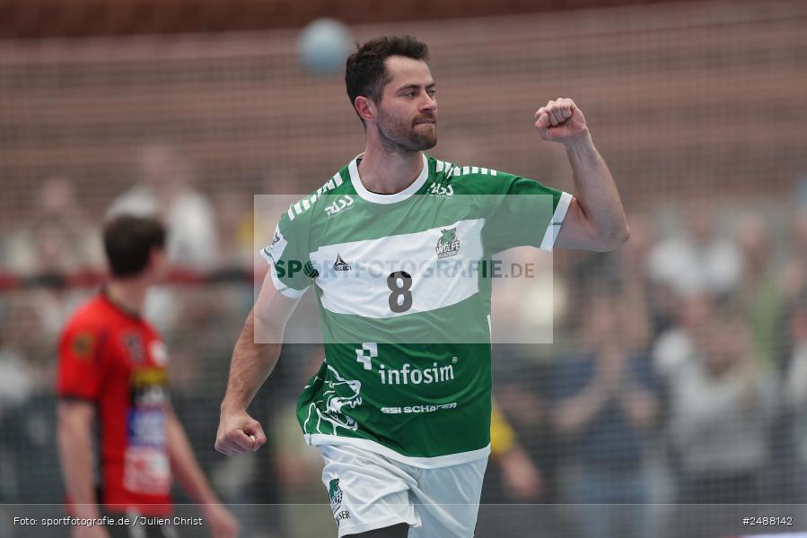 tectake Arena, Würzburg, 17.05.2025, sport, action, DHB, Handball, 1. Spieltag, Aufstiegsrunde, 3. Liga, MTV, DJK, MTV Braunschweig 1847, Wölfe Würzburg - Bild-ID: 2488142 tectake Arena, Würzburg, 17.05.2025, sport, action, DHB, Handball, 1. Spieltag, Aufstiegsrunde, 3. Liga, MTV, DJK, MTV Braunschweig 1847, Wölfe Würzburg - Bild-ID: 2488142