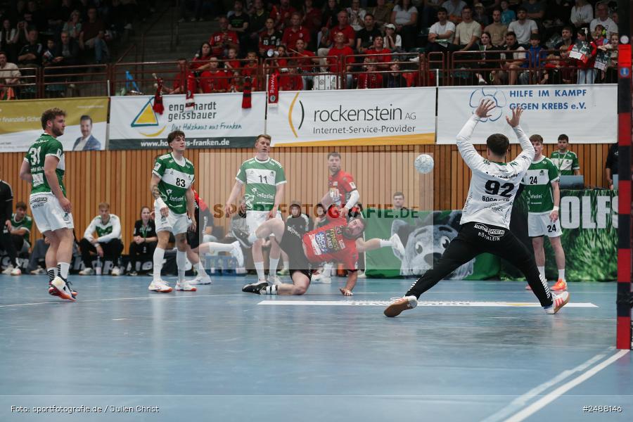 tectake Arena, Würzburg, 17.05.2025, sport, action, DHB, Handball, 1. Spieltag, Aufstiegsrunde, 3. Liga, MTV, DJK, MTV Braunschweig 1847, Wölfe Würzburg - Bild-ID: 2488146 tectake Arena, Würzburg, 17.05.2025, sport, action, DHB, Handball, 1. Spieltag, Aufstiegsrunde, 3. Liga, MTV, DJK, MTV Braunschweig 1847, Wölfe Würzburg - Bild-ID: 2488146