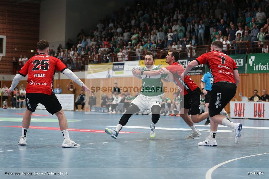 tectake Arena, Würzburg, 17.05.2025, sport, action, DHB, Handball, 1. Spieltag, Aufstiegsrunde, 3. Liga, MTV, DJK, MTV Braunschweig 1847, Wölfe Würzburg - Bild-ID: 2488156 tectake Arena, Würzburg, 17.05.2025, sport, action, DHB, Handball, 1. Spieltag, Aufstiegsrunde, 3. Liga, MTV, DJK, MTV Braunschweig 1847, Wölfe Würzburg - Bild-ID: 2488156