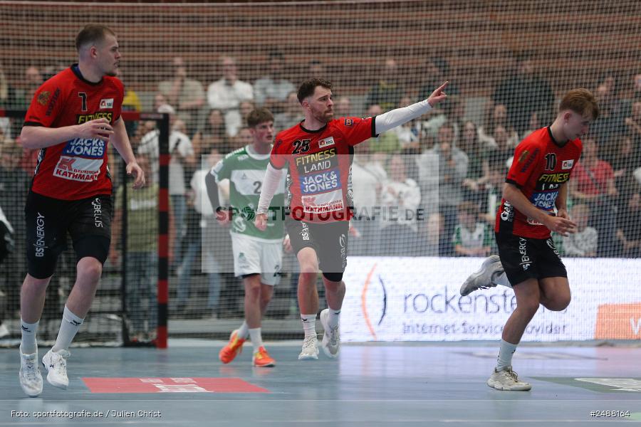 tectake Arena, Würzburg, 17.05.2025, sport, action, DHB, Handball, 1. Spieltag, Aufstiegsrunde, 3. Liga, MTV, DJK, MTV Braunschweig 1847, Wölfe Würzburg - Bild-ID: 2488164 tectake Arena, Würzburg, 17.05.2025, sport, action, DHB, Handball, 1. Spieltag, Aufstiegsrunde, 3. Liga, MTV, DJK, MTV Braunschweig 1847, Wölfe Würzburg - Bild-ID: 2488164