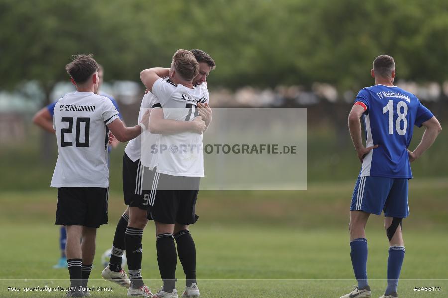 Sportgelände, Schollbrunn, 17.05.2025, sport, action, A-Klasse Würzburg Gr. 4, BFV, Fussball, TV Marktheidenfeld, SC Schollbrunn - Bild-ID: 2488177 Sportgelände, Schollbrunn, 17.05.2025, sport, action, A-Klasse Würzburg Gr. 4, BFV, Fussball, TV Marktheidenfeld, SC Schollbrunn - Bild-ID: 2488177