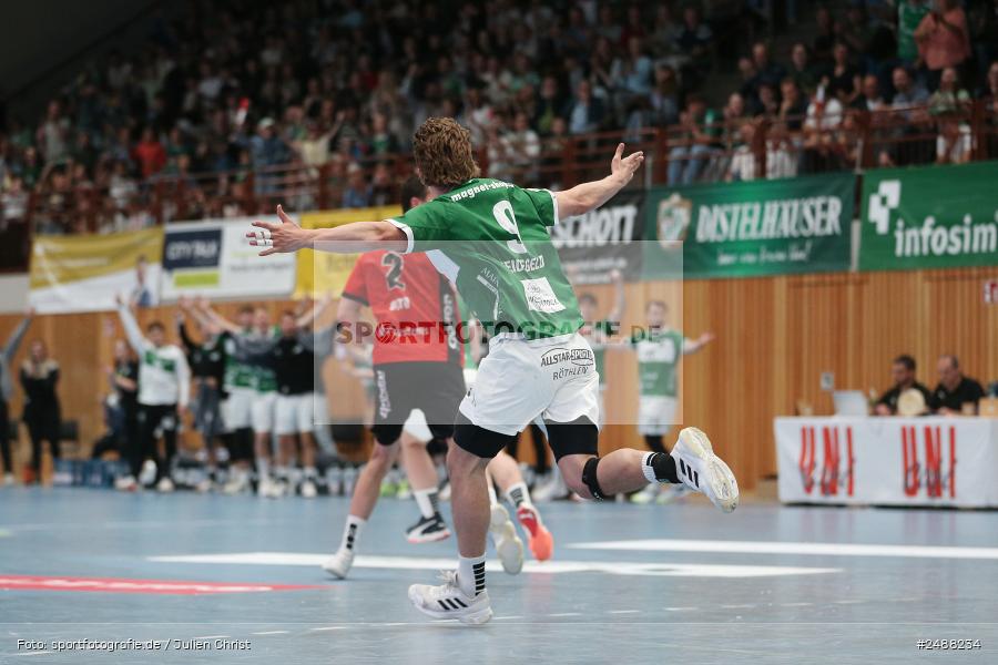 tectake Arena, Würzburg, 17.05.2025, sport, action, DHB, Handball, 1. Spieltag, Aufstiegsrunde, 3. Liga, MTV, DJK, MTV Braunschweig 1847, Wölfe Würzburg - Bild-ID: 2488234 tectake Arena, Würzburg, 17.05.2025, sport, action, DHB, Handball, 1. Spieltag, Aufstiegsrunde, 3. Liga, MTV, DJK, MTV Braunschweig 1847, Wölfe Würzburg - Bild-ID: 2488234