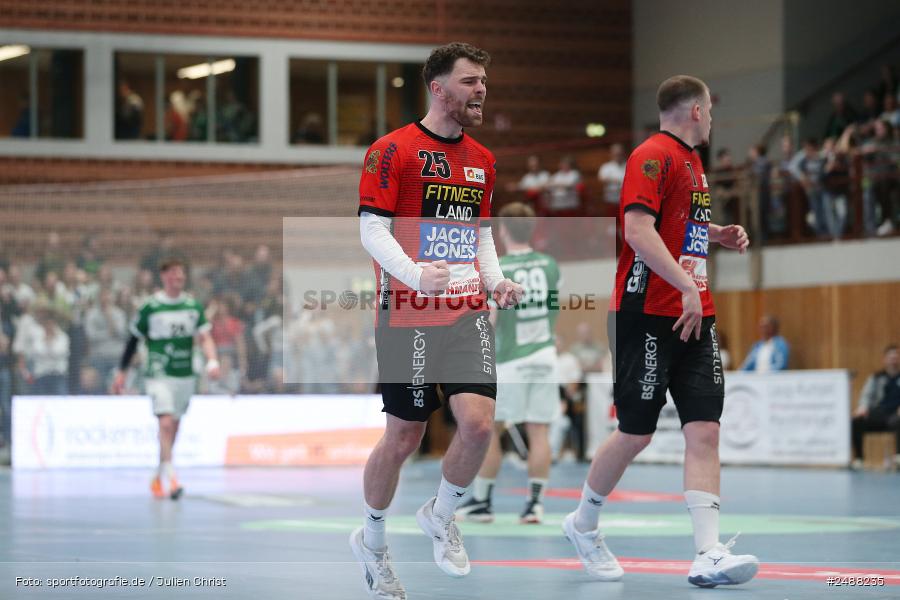 tectake Arena, Würzburg, 17.05.2025, sport, action, DHB, Handball, 1. Spieltag, Aufstiegsrunde, 3. Liga, MTV, DJK, MTV Braunschweig 1847, Wölfe Würzburg - Bild-ID: 2488235