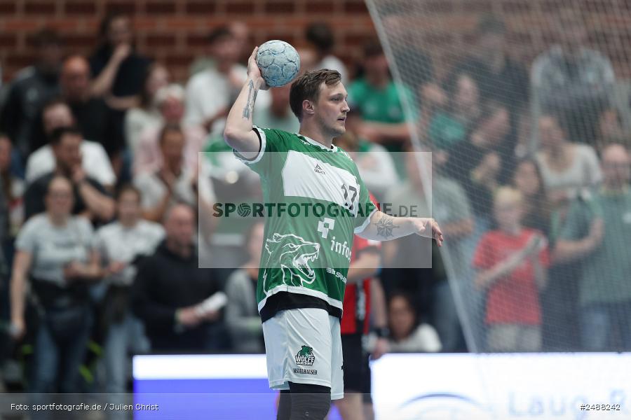 tectake Arena, Würzburg, 17.05.2025, sport, action, DHB, Handball, 1. Spieltag, Aufstiegsrunde, 3. Liga, MTV, DJK, MTV Braunschweig 1847, Wölfe Würzburg - Bild-ID: 2488242 tectake Arena, Würzburg, 17.05.2025, sport, action, DHB, Handball, 1. Spieltag, Aufstiegsrunde, 3. Liga, MTV, DJK, MTV Braunschweig 1847, Wölfe Würzburg - Bild-ID: 2488242