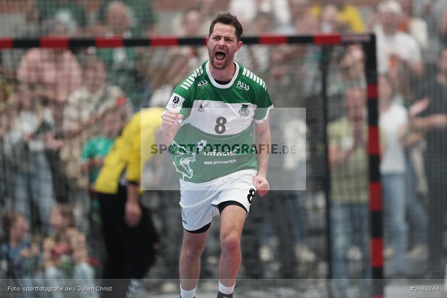 tectake Arena, Würzburg, 17.05.2025, sport, action, DHB, Handball, 1. Spieltag, Aufstiegsrunde, 3. Liga, MTV, DJK, MTV Braunschweig 1847, Wölfe Würzburg - Bild-ID: 2488244 tectake Arena, Würzburg, 17.05.2025, sport, action, DHB, Handball, 1. Spieltag, Aufstiegsrunde, 3. Liga, MTV, DJK, MTV Braunschweig 1847, Wölfe Würzburg - Bild-ID: 2488244