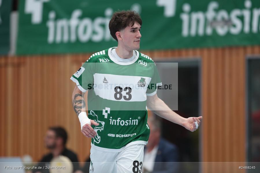 tectake Arena, Würzburg, 17.05.2025, sport, action, DHB, Handball, 1. Spieltag, Aufstiegsrunde, 3. Liga, MTV, DJK, MTV Braunschweig 1847, Wölfe Würzburg - Bild-ID: 2488245 tectake Arena, Würzburg, 17.05.2025, sport, action, DHB, Handball, 1. Spieltag, Aufstiegsrunde, 3. Liga, MTV, DJK, MTV Braunschweig 1847, Wölfe Würzburg - Bild-ID: 2488245