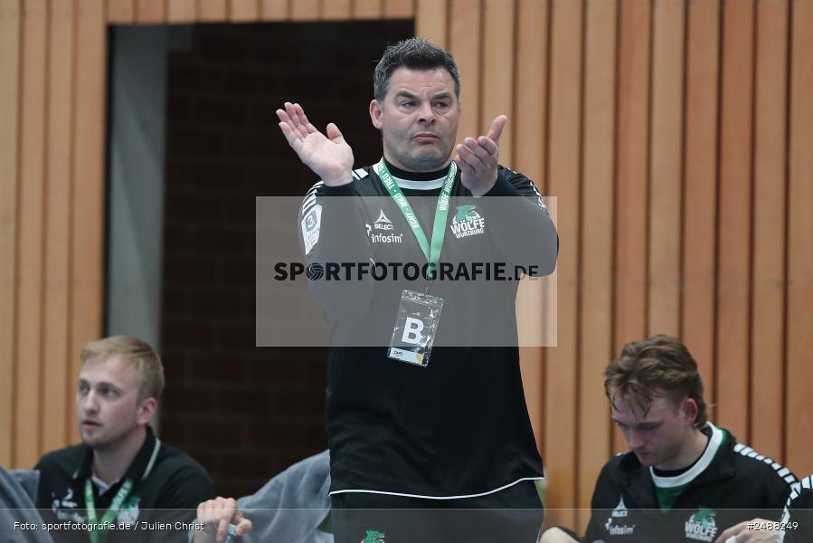 tectake Arena, Würzburg, 17.05.2025, sport, action, DHB, Handball, 1. Spieltag, Aufstiegsrunde, 3. Liga, MTV, DJK, MTV Braunschweig 1847, Wölfe Würzburg - Bild-ID: 2488249 tectake Arena, Würzburg, 17.05.2025, sport, action, DHB, Handball, 1. Spieltag, Aufstiegsrunde, 3. Liga, MTV, DJK, MTV Braunschweig 1847, Wölfe Würzburg - Bild-ID: 2488249