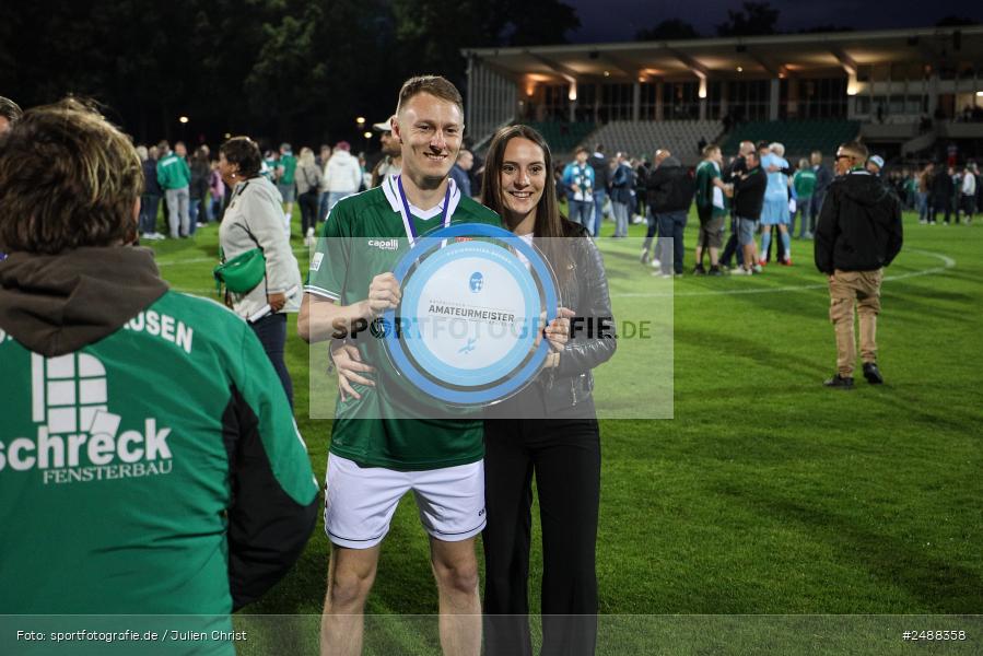 sport, action, Schweinfurt, Sachs Stadion, Regionalliga Bayern, Fussball, FCS, FCA, FC Augsburg II, BFV, 34. Spieltag, 16.05.2025, 1. FC Schweinfurt 1905 - Bild-ID: 2488358
