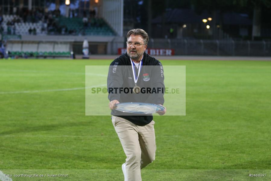 sport, action, Schweinfurt, Sachs Stadion, Regionalliga Bayern, Fussball, FCS, FCA, FC Augsburg II, BFV, 34. Spieltag, 16.05.2025, 1. FC Schweinfurt 1905 - Bild-ID: 2488397