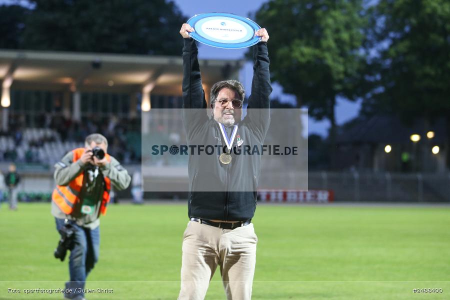 sport, action, Schweinfurt, Sachs Stadion, Regionalliga Bayern, Fussball, FCS, FCA, FC Augsburg II, BFV, 34. Spieltag, 16.05.2025, 1. FC Schweinfurt 1905 - Bild-ID: 2488400