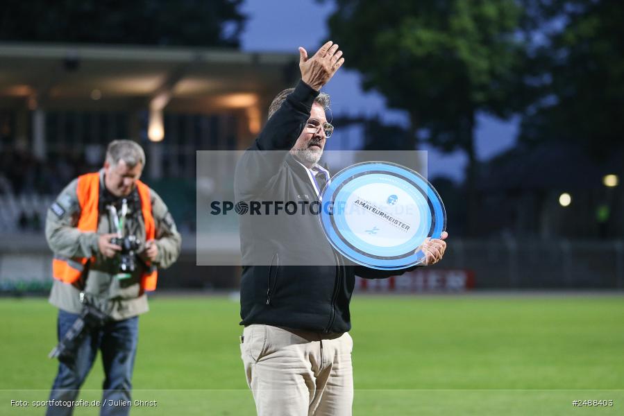 sport, action, Schweinfurt, Sachs Stadion, Regionalliga Bayern, Fussball, FCS, FCA, FC Augsburg II, BFV, 34. Spieltag, 16.05.2025, 1. FC Schweinfurt 1905 - Bild-ID: 2488403