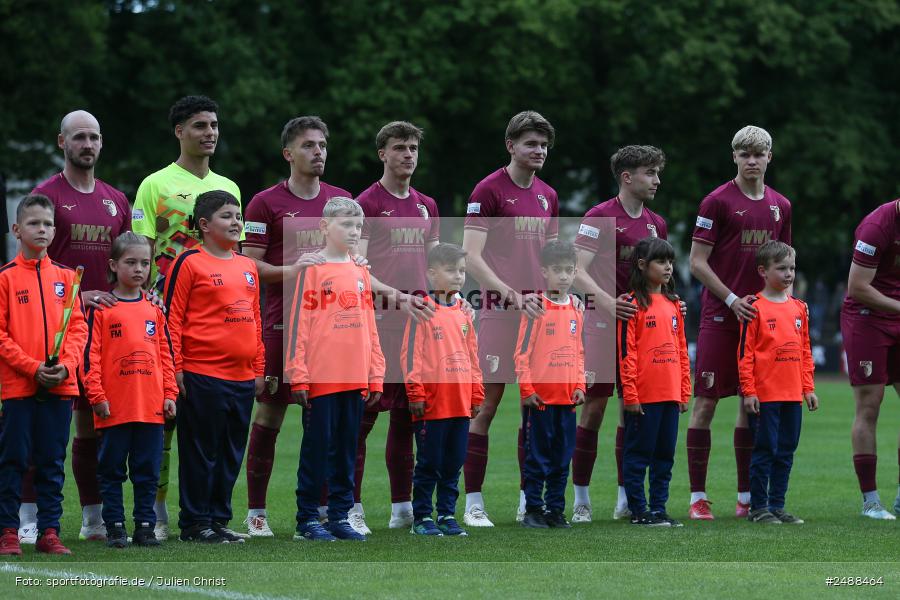 sport, action, Schweinfurt, Sachs Stadion, Regionalliga Bayern, Fussball, FCS, FCA, FC Augsburg II, BFV, 34. Spieltag, 16.05.2025, 1. FC Schweinfurt 1905 - Bild-ID: 2488464