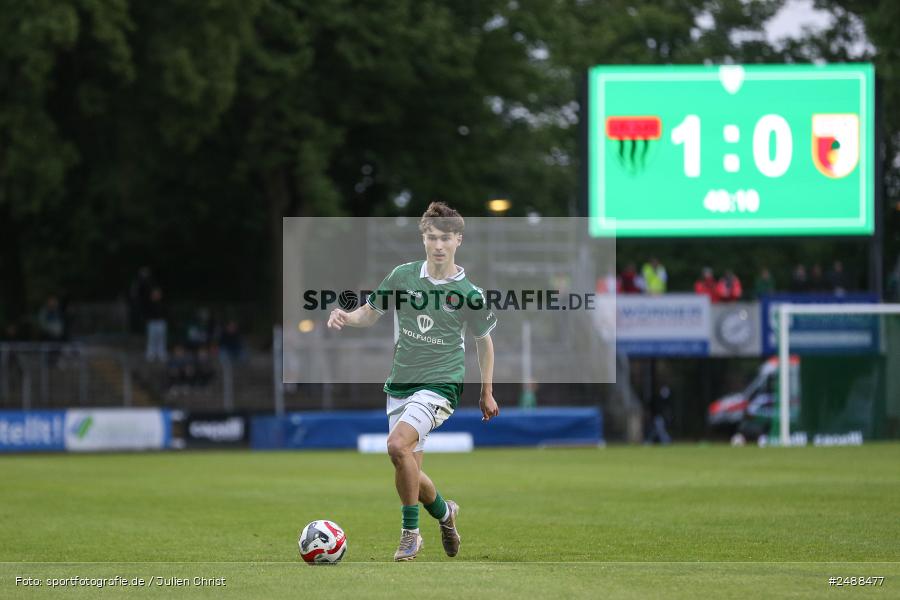 sport, action, Schweinfurt, Sachs Stadion, Regionalliga Bayern, Fussball, FCS, FCA, FC Augsburg II, BFV, 34. Spieltag, 16.05.2025, 1. FC Schweinfurt 1905 - Bild-ID: 2488477 sport, action, Schweinfurt, Sachs Stadion, Regionalliga Bayern, Fussball, FCS, FCA, FC Augsburg II, BFV, 34. Spieltag, 16.05.2025, 1. FC Schweinfurt 1905 - Bild-ID: 2488477
