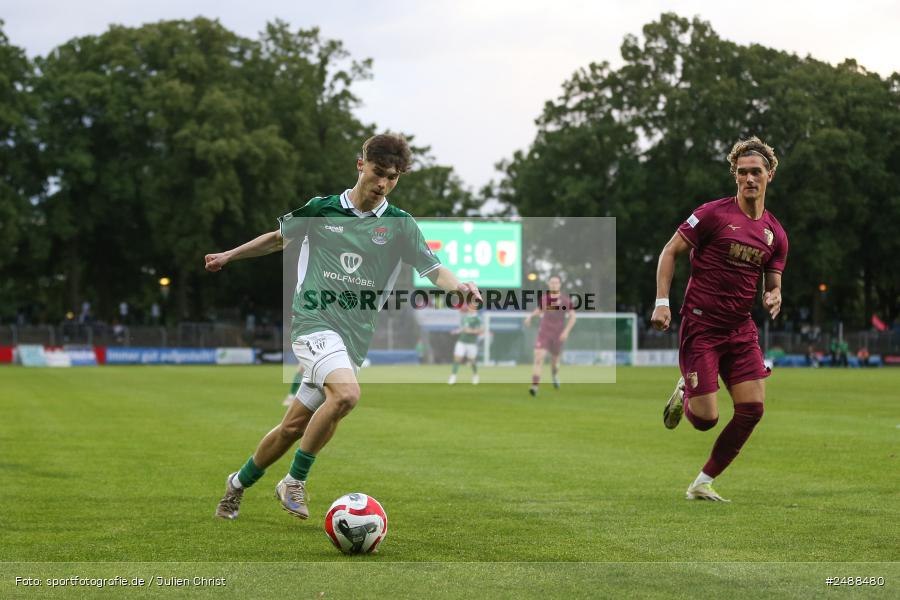 sport, action, Schweinfurt, Sachs Stadion, Regionalliga Bayern, Fussball, FCS, FCA, FC Augsburg II, BFV, 34. Spieltag, 16.05.2025, 1. FC Schweinfurt 1905 - Bild-ID: 2488480 sport, action, Schweinfurt, Sachs Stadion, Regionalliga Bayern, Fussball, FCS, FCA, FC Augsburg II, BFV, 34. Spieltag, 16.05.2025, 1. FC Schweinfurt 1905 - Bild-ID: 2488480