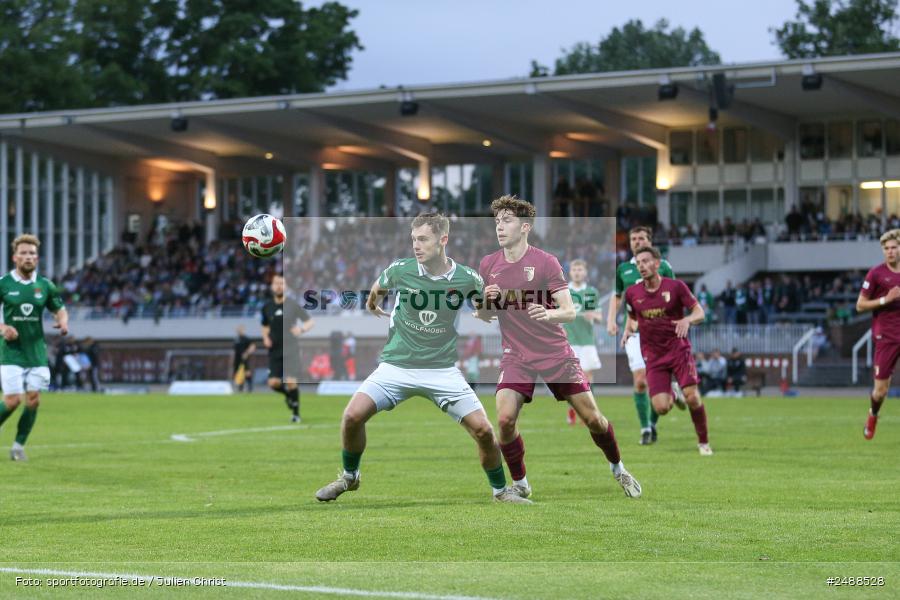 sport, action, Schweinfurt, Sachs Stadion, Regionalliga Bayern, Fussball, FCS, FCA, FC Augsburg II, BFV, 34. Spieltag, 16.05.2025, 1. FC Schweinfurt 1905 - Bild-ID: 2488528 sport, action, Schweinfurt, Sachs Stadion, Regionalliga Bayern, Fussball, FCS, FCA, FC Augsburg II, BFV, 34. Spieltag, 16.05.2025, 1. FC Schweinfurt 1905 - Bild-ID: 2488528