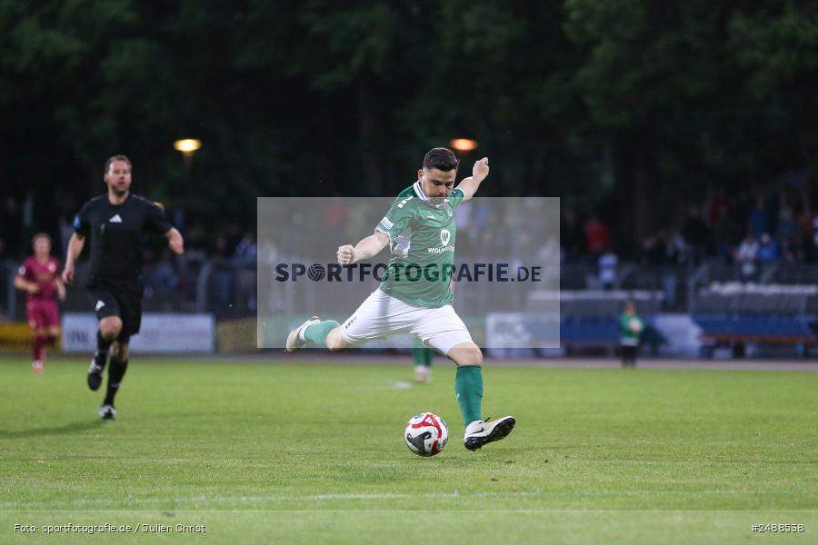 sport, action, Schweinfurt, Sachs Stadion, Regionalliga Bayern, Fussball, FCS, FCA, FC Augsburg II, BFV, 34. Spieltag, 16.05.2025, 1. FC Schweinfurt 1905 - Bild-ID: 2488538