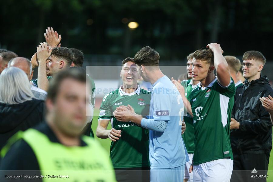 sport, action, Schweinfurt, Sachs Stadion, Regionalliga Bayern, Fussball, FCS, FCA, FC Augsburg II, BFV, 34. Spieltag, 16.05.2025, 1. FC Schweinfurt 1905 - Bild-ID: 2488547 sport, action, Schweinfurt, Sachs Stadion, Regionalliga Bayern, Fussball, FCS, FCA, FC Augsburg II, BFV, 34. Spieltag, 16.05.2025, 1. FC Schweinfurt 1905 - Bild-ID: 2488547