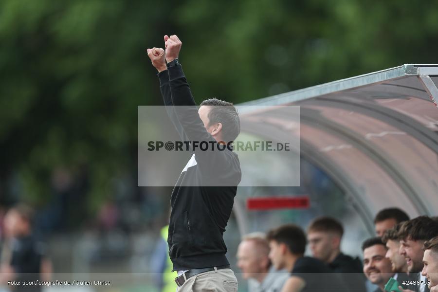 sport, action, Schweinfurt, Sachs Stadion, Regionalliga Bayern, Fussball, FCS, FCA, FC Augsburg II, BFV, 34. Spieltag, 16.05.2025, 1. FC Schweinfurt 1905 - Bild-ID: 2488563 sport, action, Schweinfurt, Sachs Stadion, Regionalliga Bayern, Fussball, FCS, FCA, FC Augsburg II, BFV, 34. Spieltag, 16.05.2025, 1. FC Schweinfurt 1905 - Bild-ID: 2488563